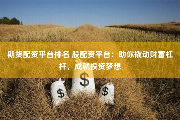 期货配资平台排名 股配资平台：助你撬动财富杠杆，成就投资梦想