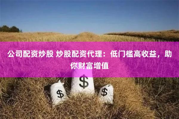 公司配资炒股 炒股配资代理:低门槛高收益,助你财富增值